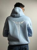 Hoodie -Boxy Fit -Blue