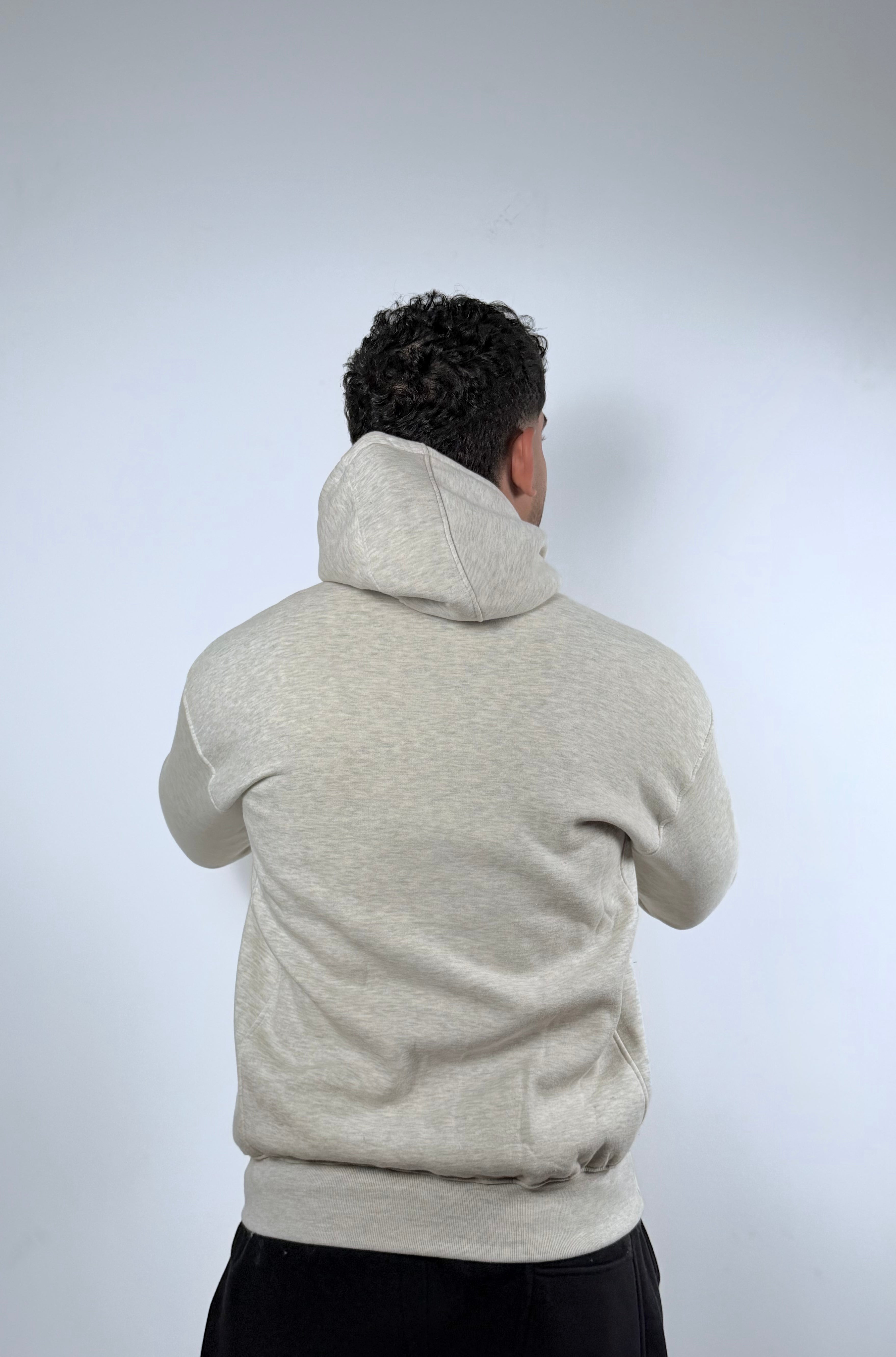 Hoodie -Boxy Fit -Gray
